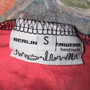 Euro Vintage Surrealist Print Lace Trim Cami (S)