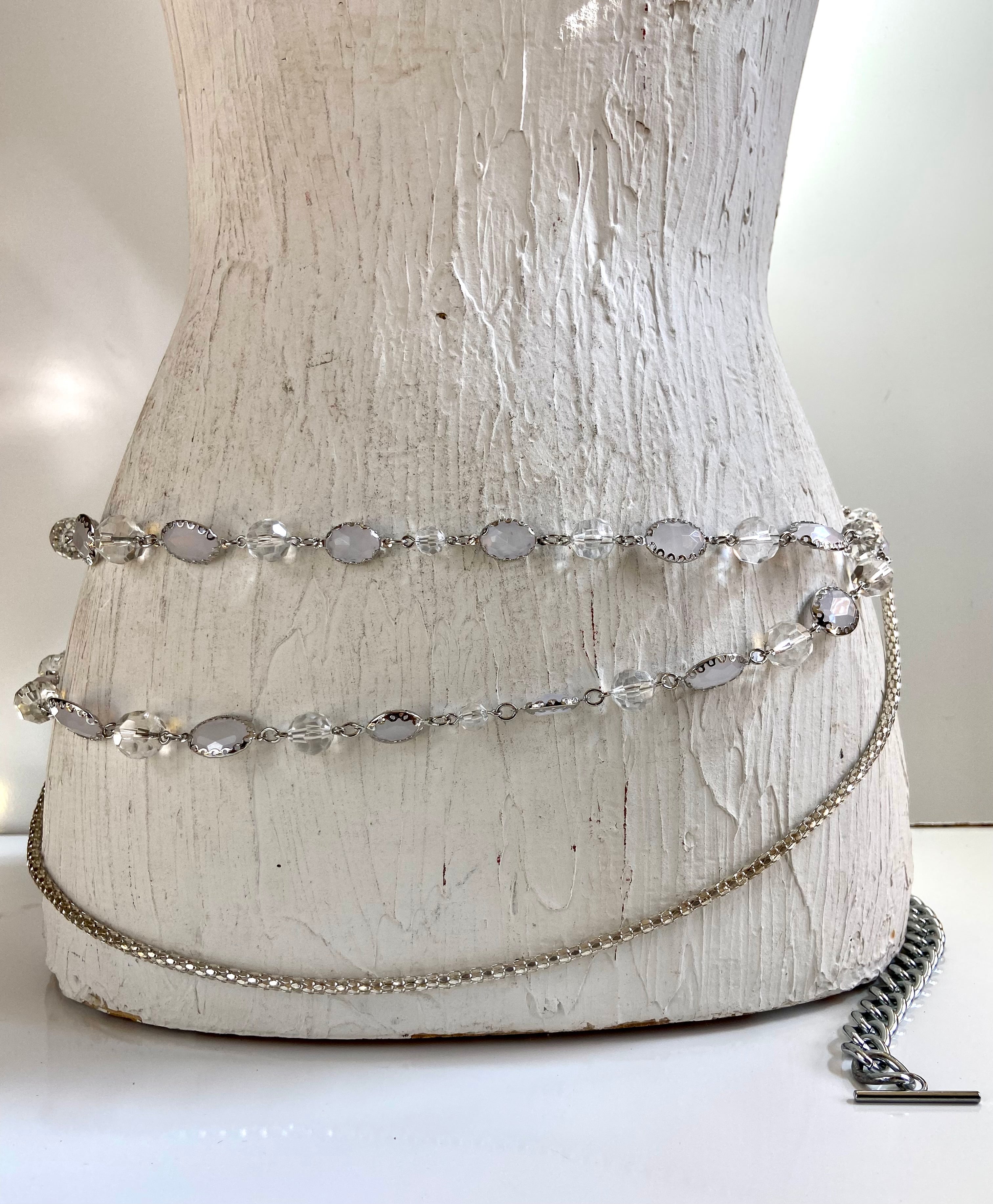 Soft look layered belt