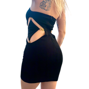 Nana Jacqueline Cutout Mini Dress (S)