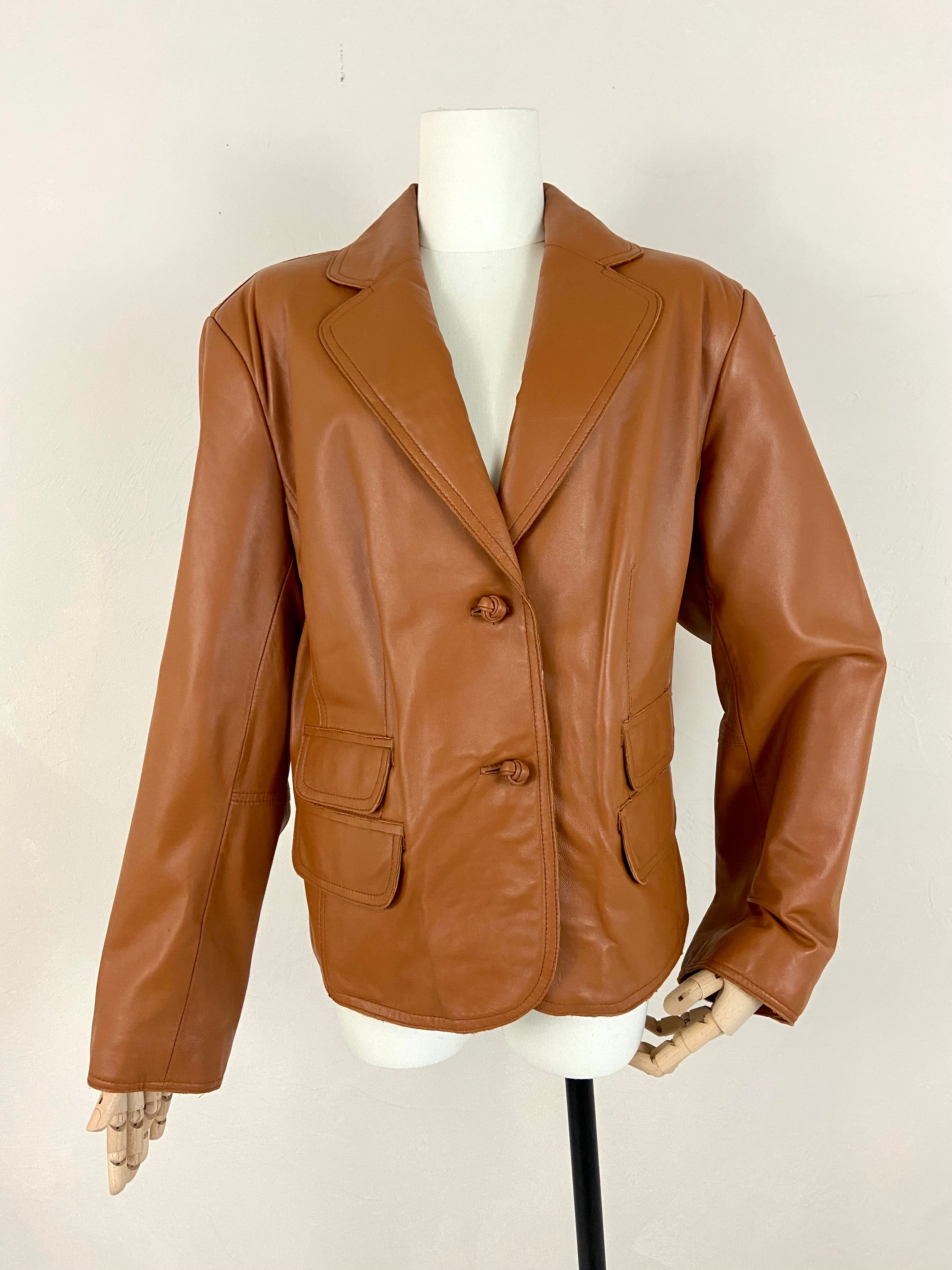 Pamela McCoy leather jacket Holy Thrift