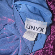 90s Iridescent Cowl Neck Top (L)