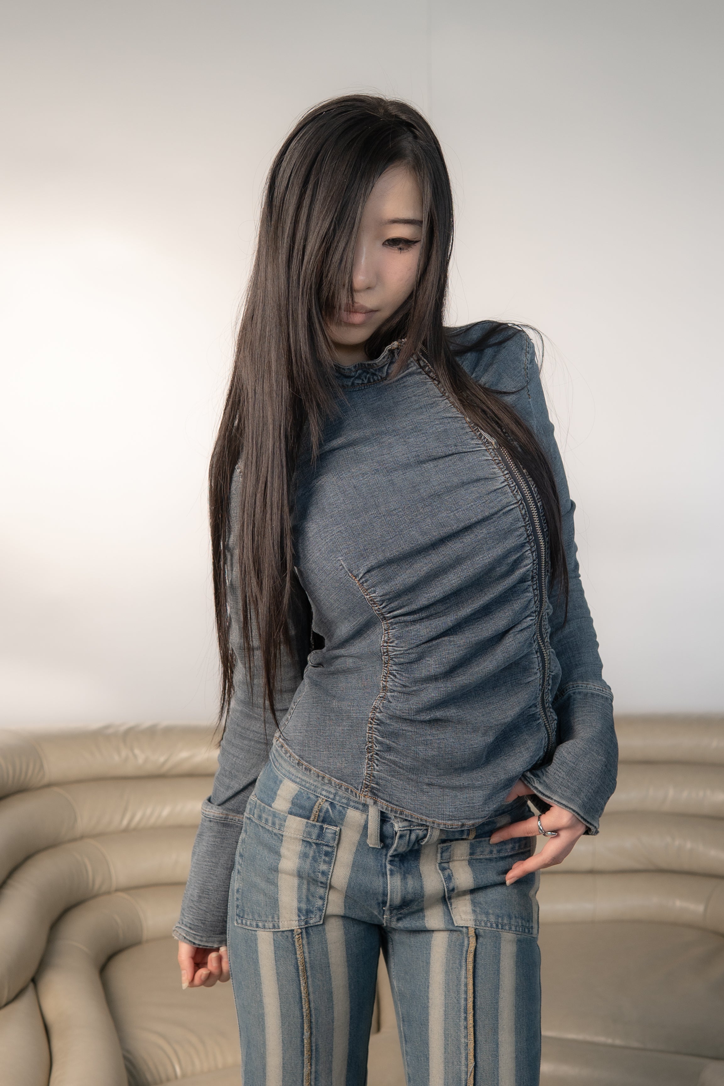 Diesel Stripe Jeans (XXS/XS)