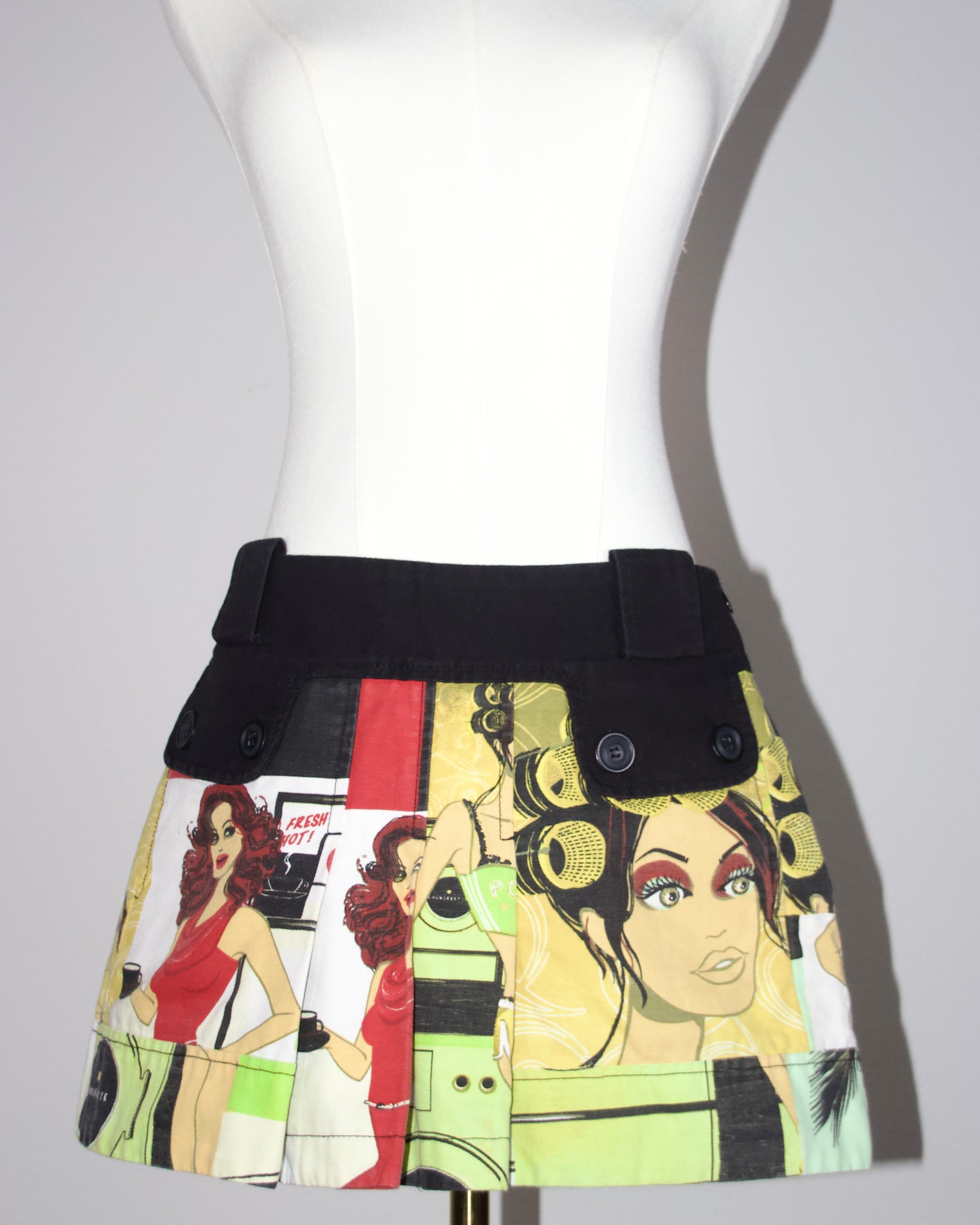 00s Custo Barcelona Mini Skirt (S)