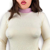 Italian Vintage “Glamour” Turtleneck (L)