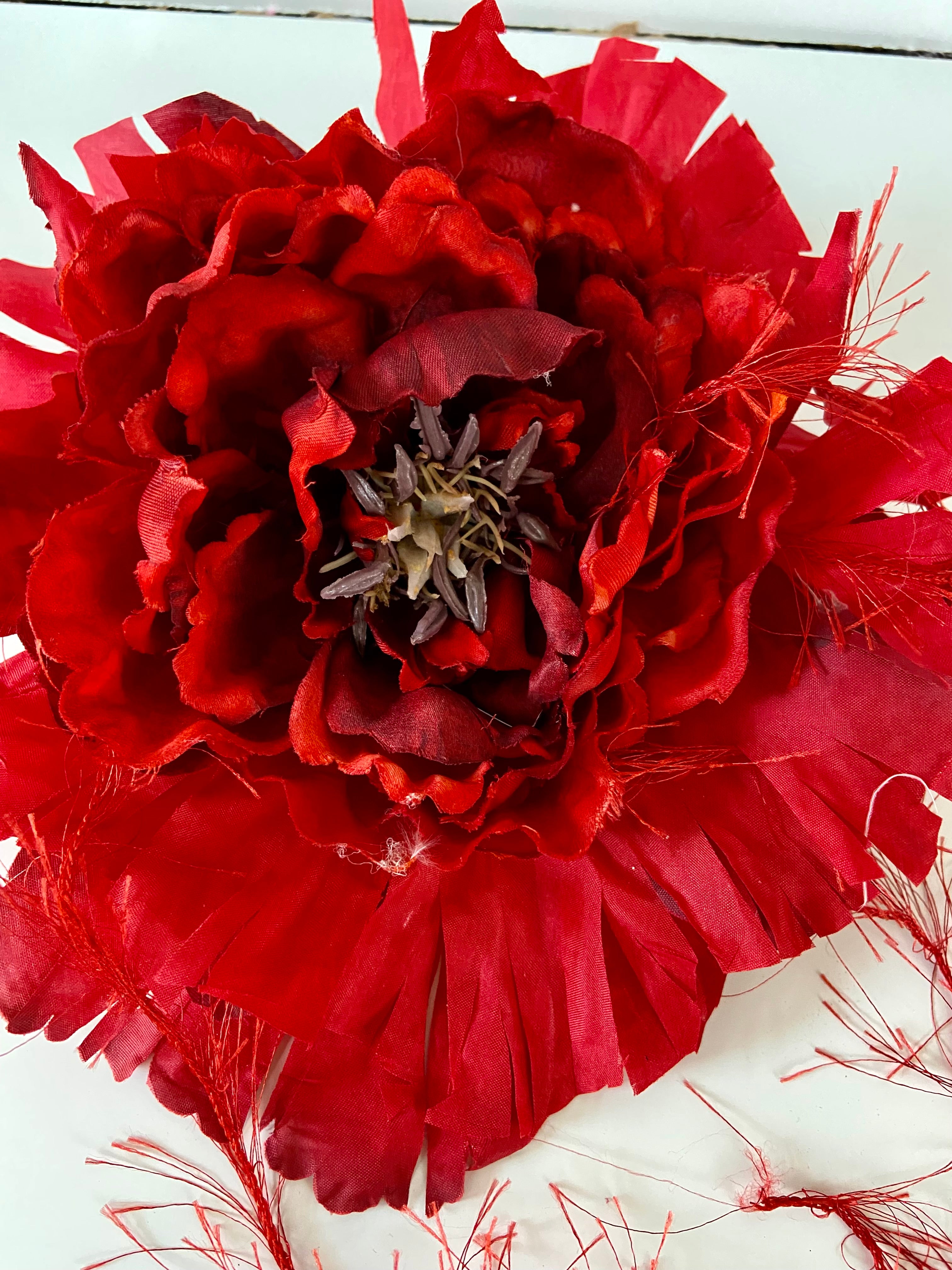 Big red flower 🌺 belt