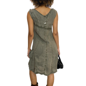 Vintage Utility Cotton summer Dress (M)