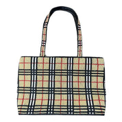 Plaid Beaded Handbag