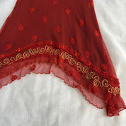 Italian Heart Asymmetrical Dress (XS/S)
