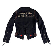 Diesel Black Biker “Night Rider” Jacket (XS/S)