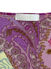 Art Nouveau-style graphic print top (M)