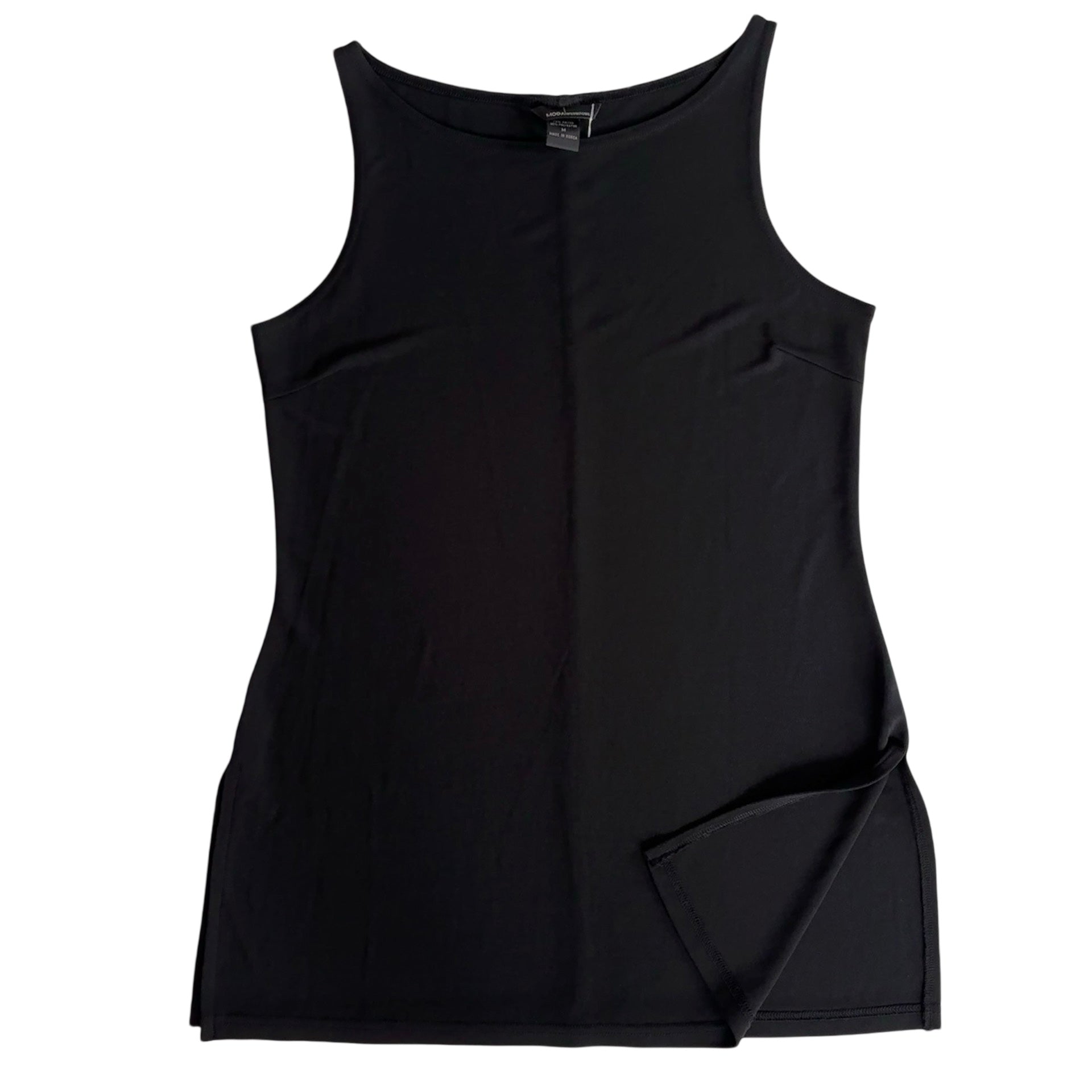 90s Noir Mini Dress (M)