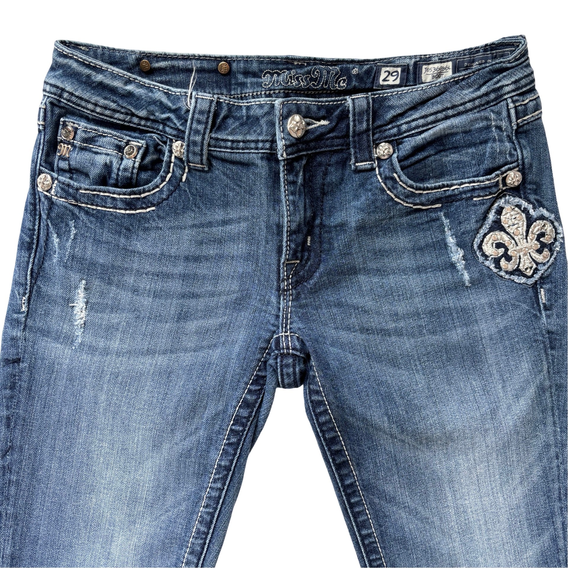 Y2K Miss Me Jeans (S)