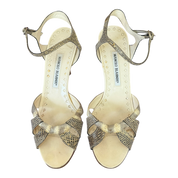 Snakeskin Manolo Blahniks (Size 8.5)