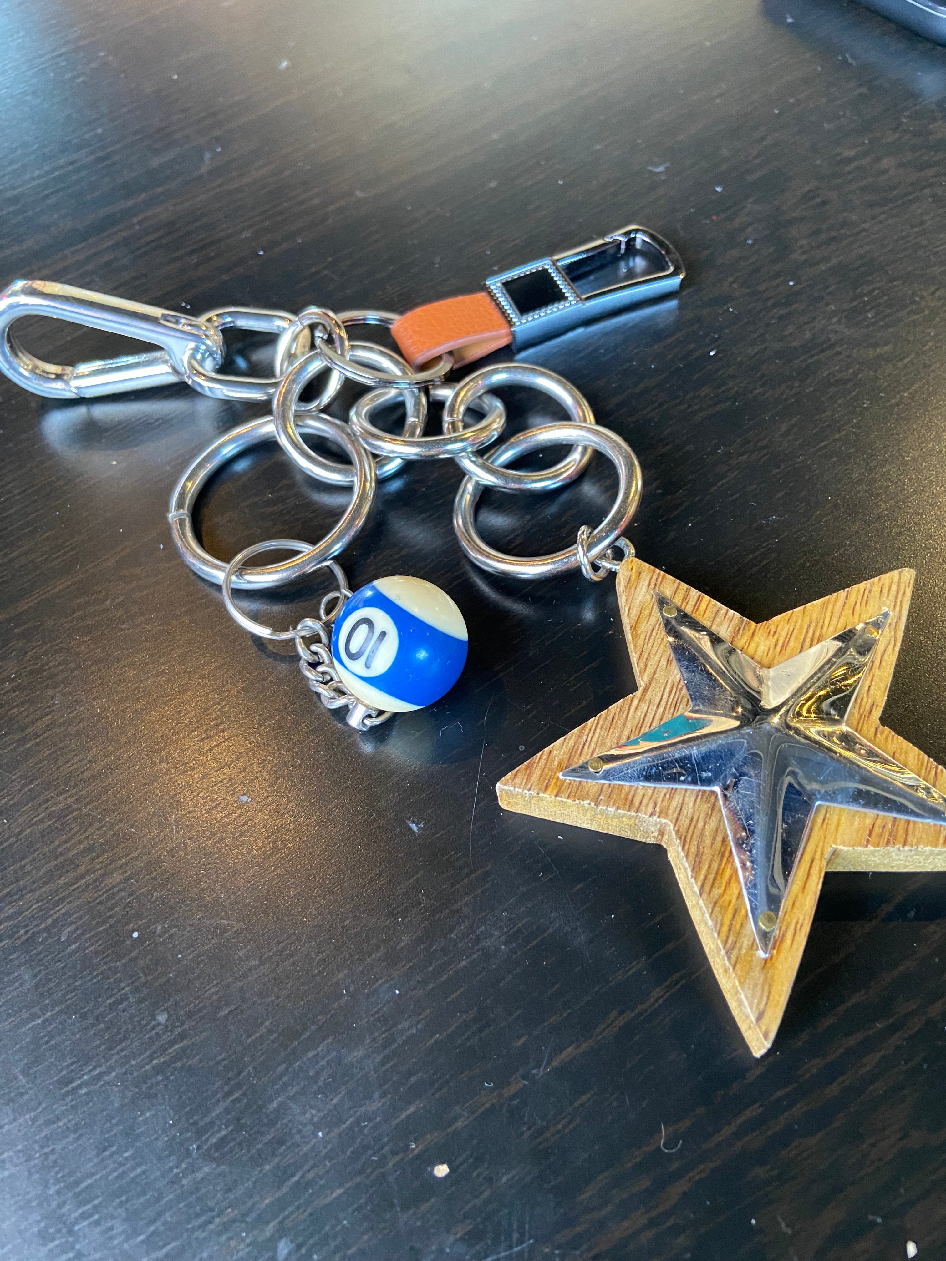 My big star keychain