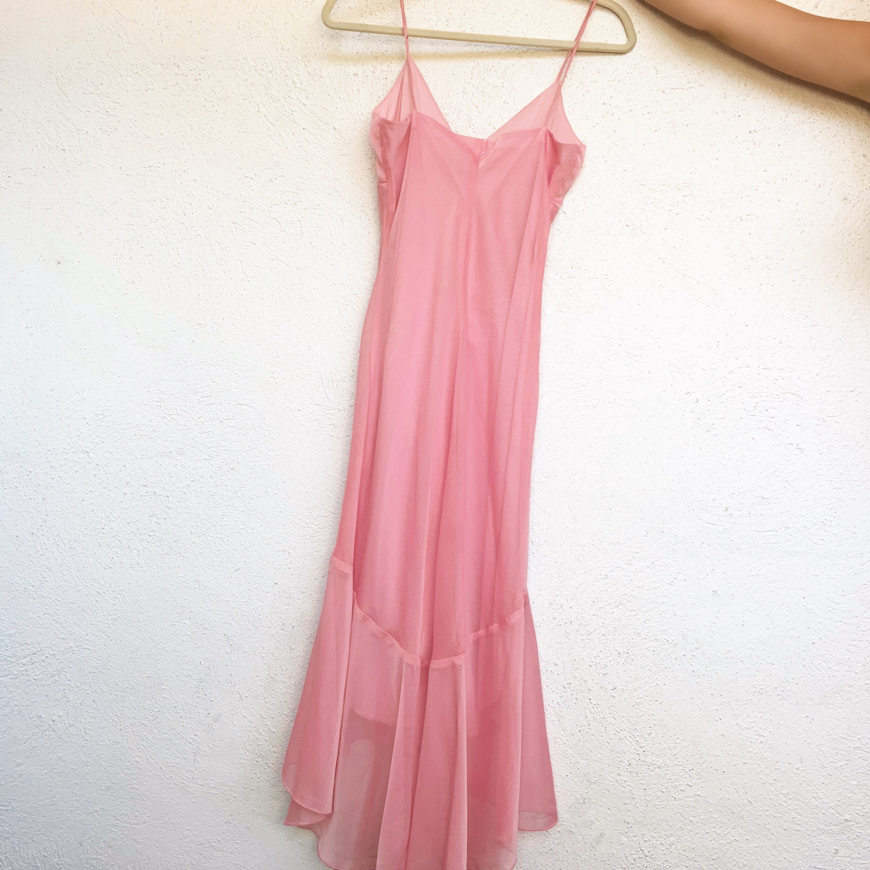 Early 2000s Girly Pink Party Dress