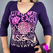 2000s American Eagle 3/4 Sleeve Tee (S)