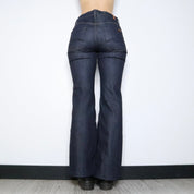 Y2K 7 FOR ALL MANKIND Mid Rise Wide Leg Jeans (S/M)