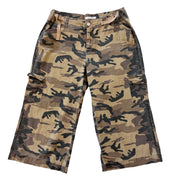 Y2K Camo Capris (M)
