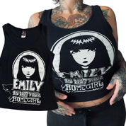 Y2K emily the strange ribbed tank (M)