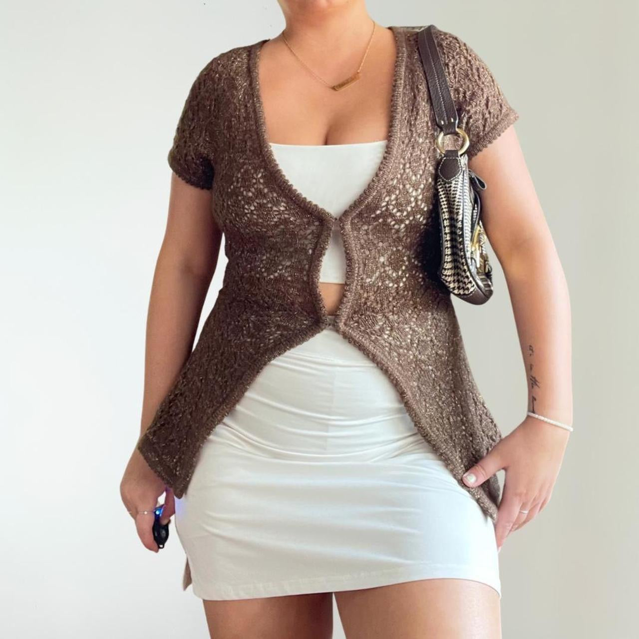 Knit Fairy Cardigan Sweater (M)