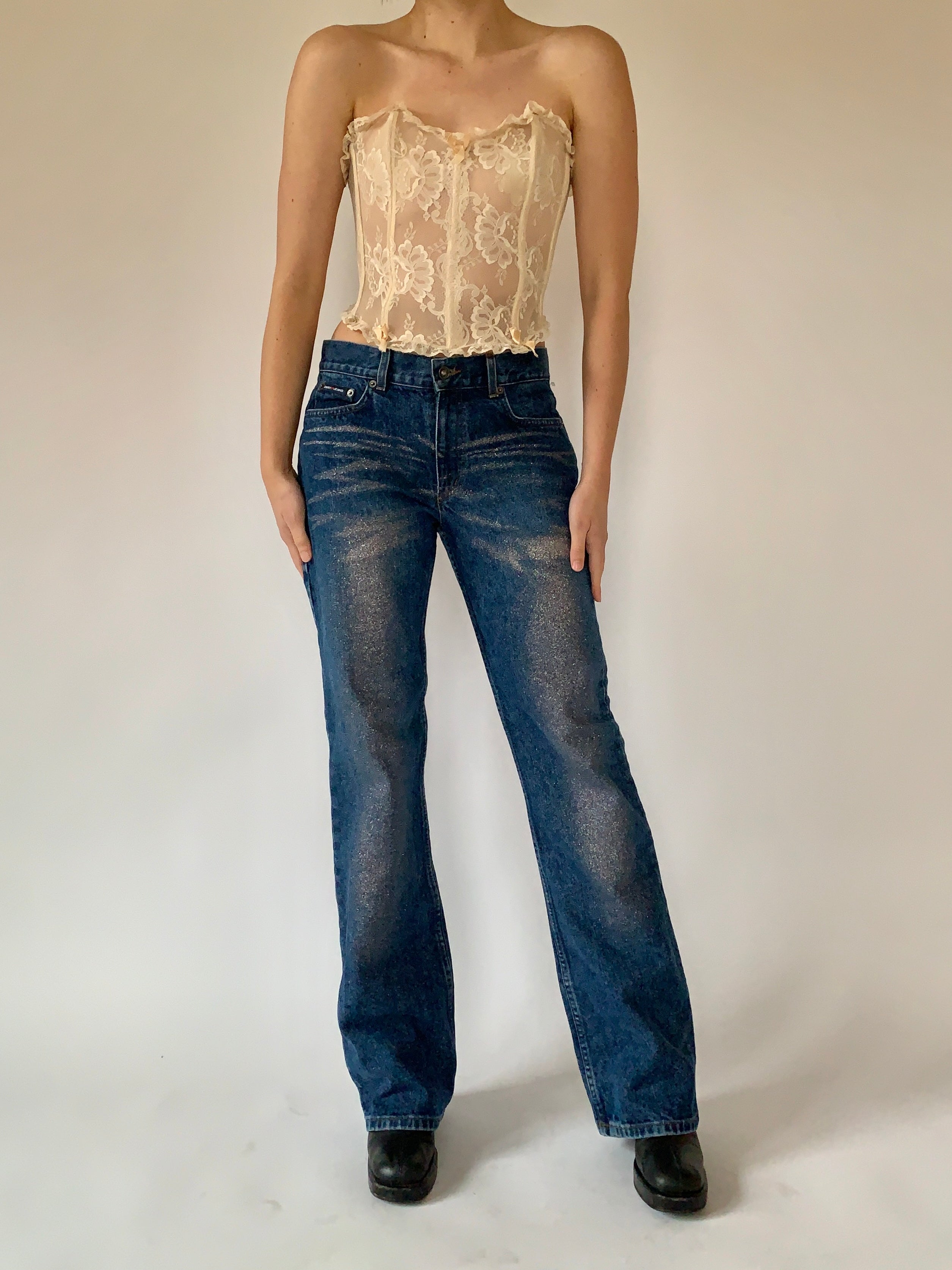 DKNY Glitter Jeans (S)