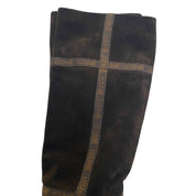 Vintage Just Cavalli Slouch Suede Knee High Stiletto Boots (US 8.5/9)