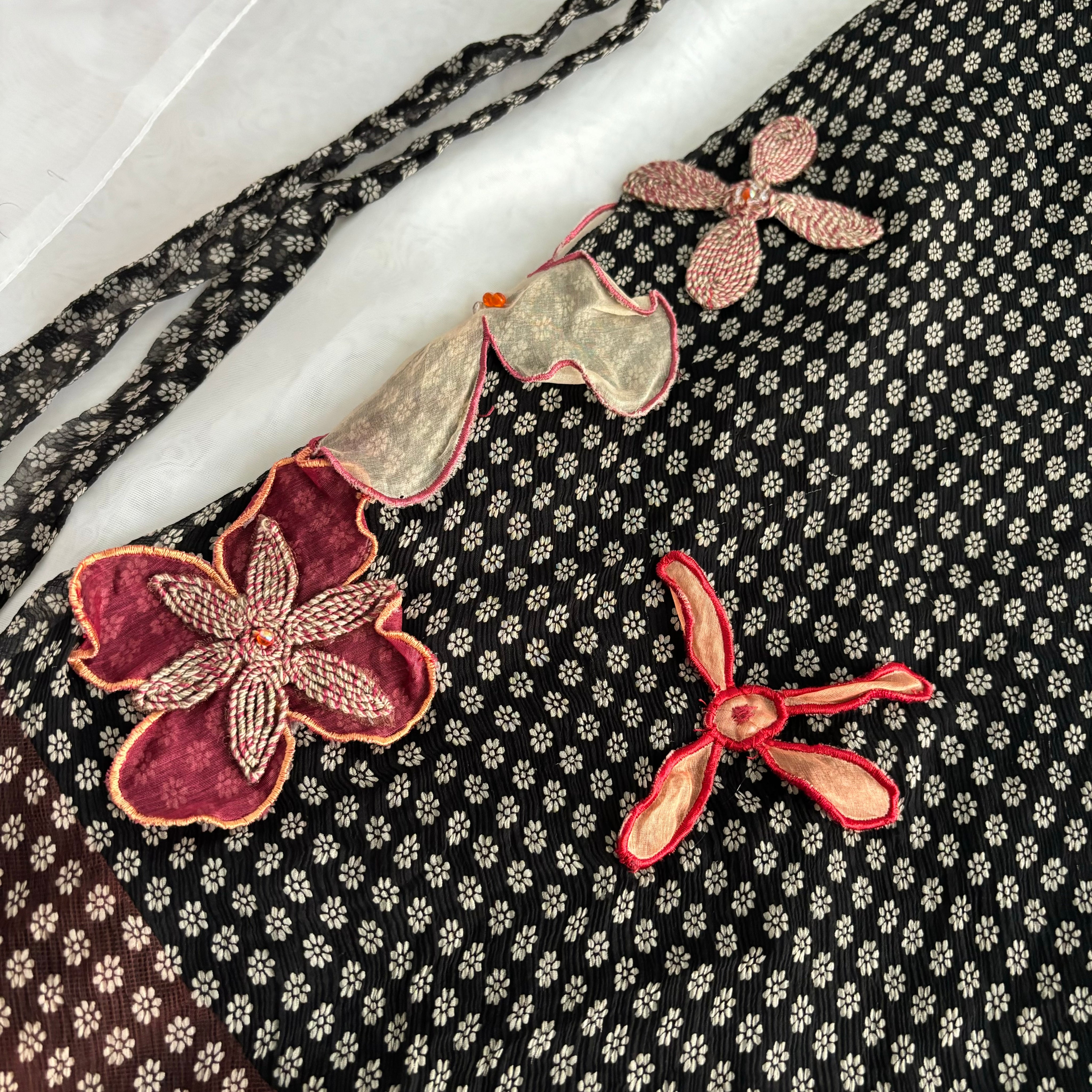 Vintage Italian Silk Dress (S)