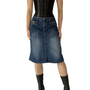 Y2K Denim Midi (M)