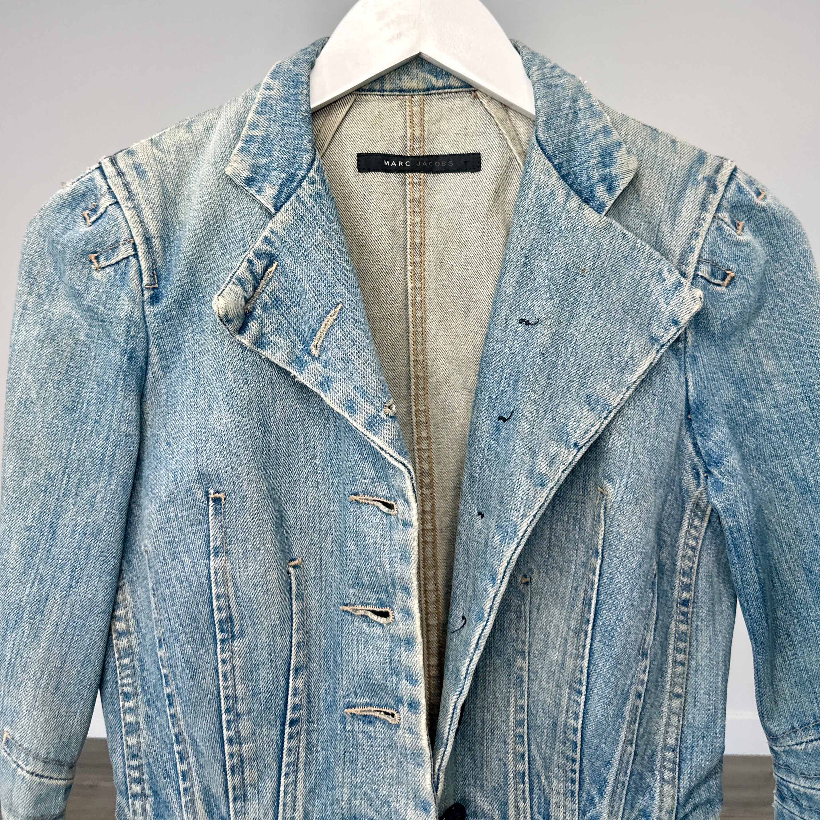 Marc Jacobs Denim Fitted Jacket (S)