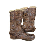 Aldo kasem fur lined boots (8-9)