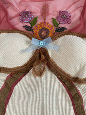 Italian Mixed Media Top (S/M)