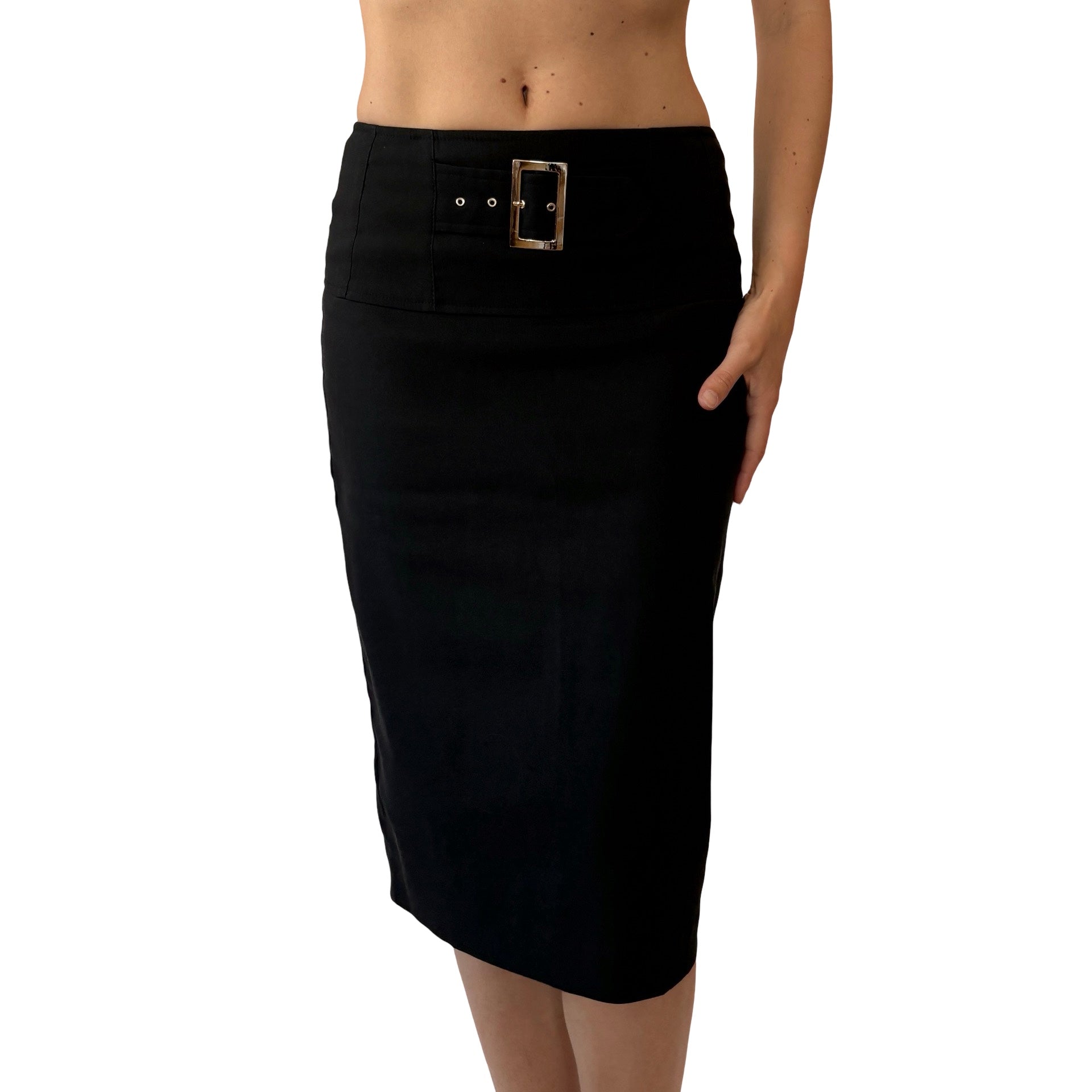 90s Belted Office Siren Skirt (S)