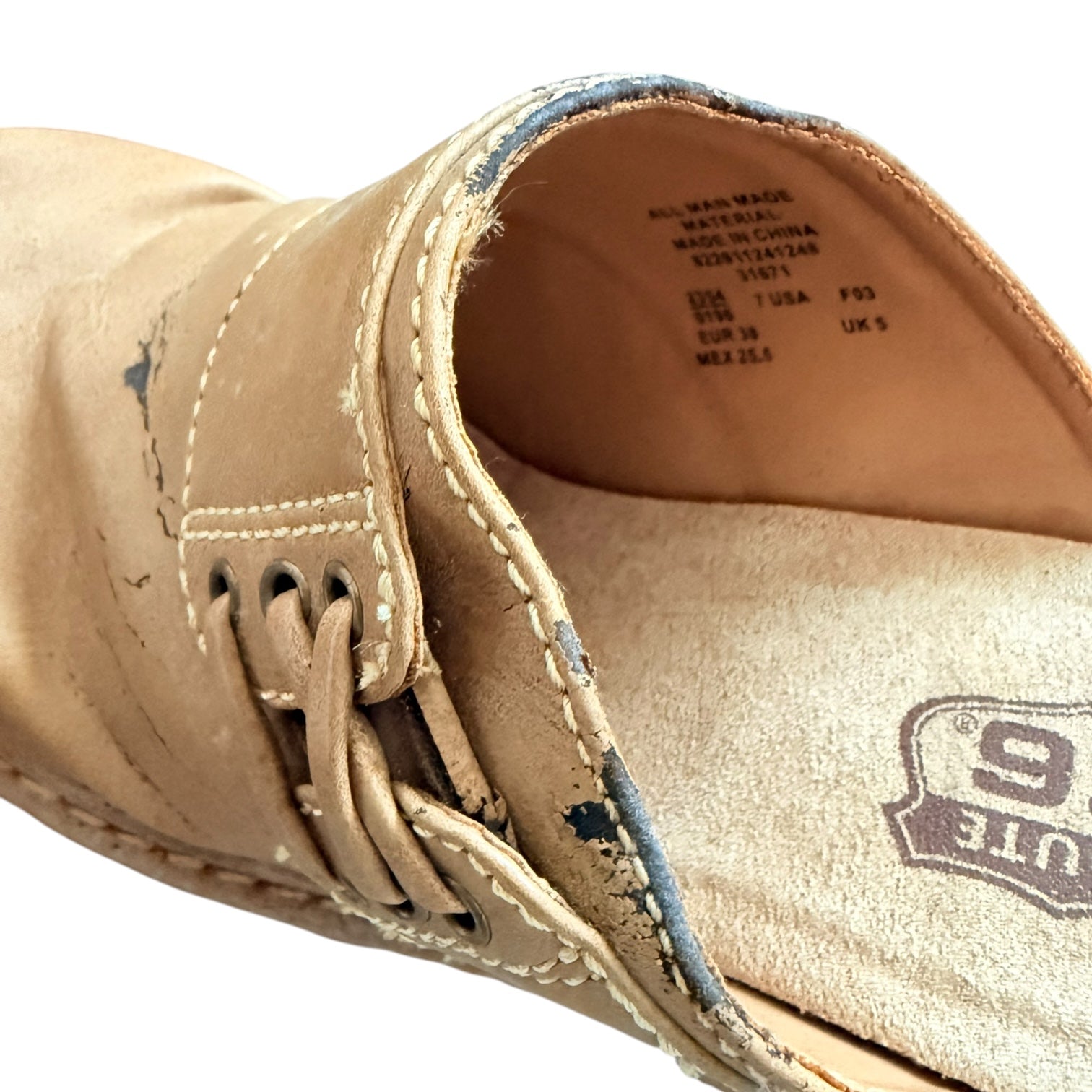 Route 66 y2k tan chunky platforms (7)