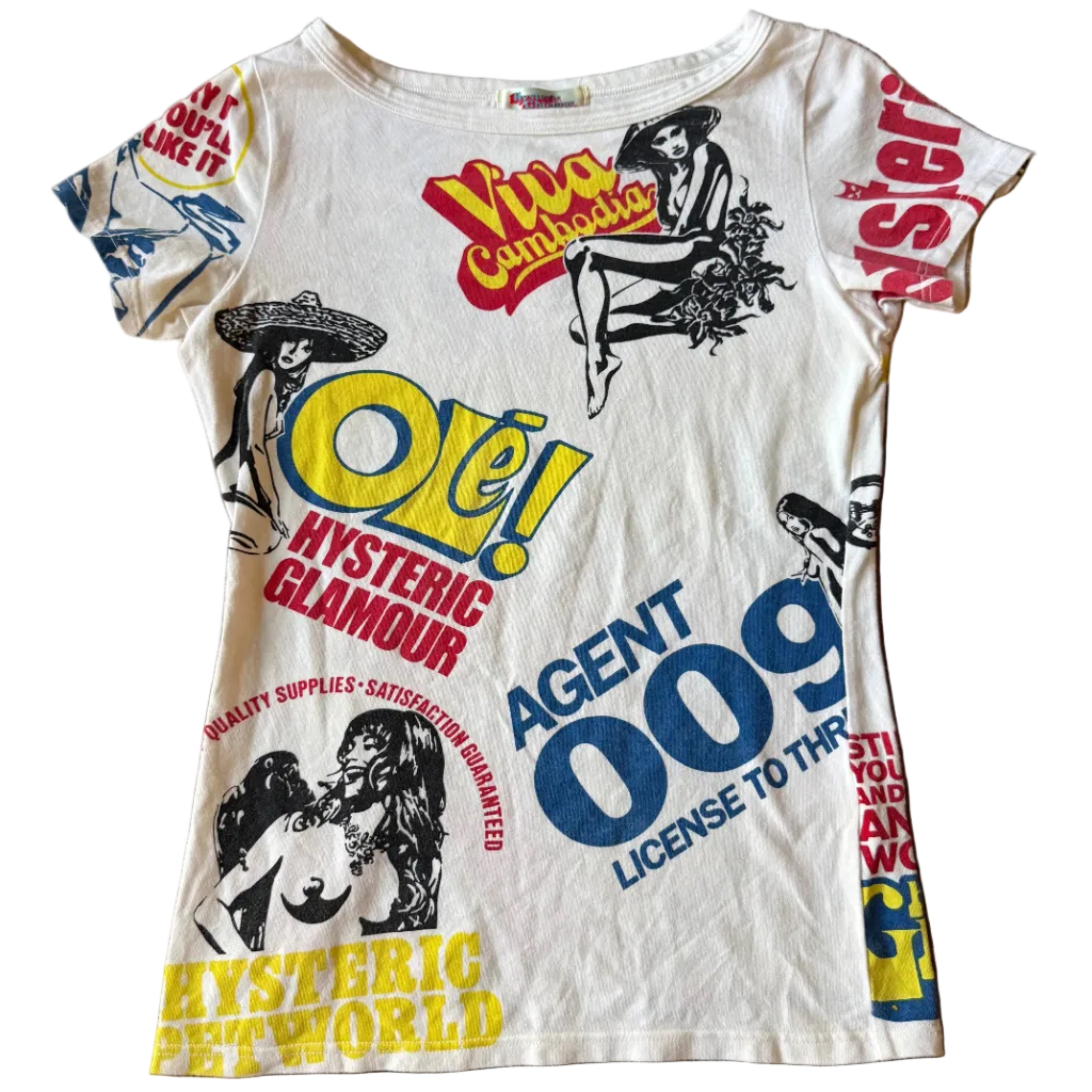 Hysteric Glamour Baby Tee (S/M) – Holy Thrift
