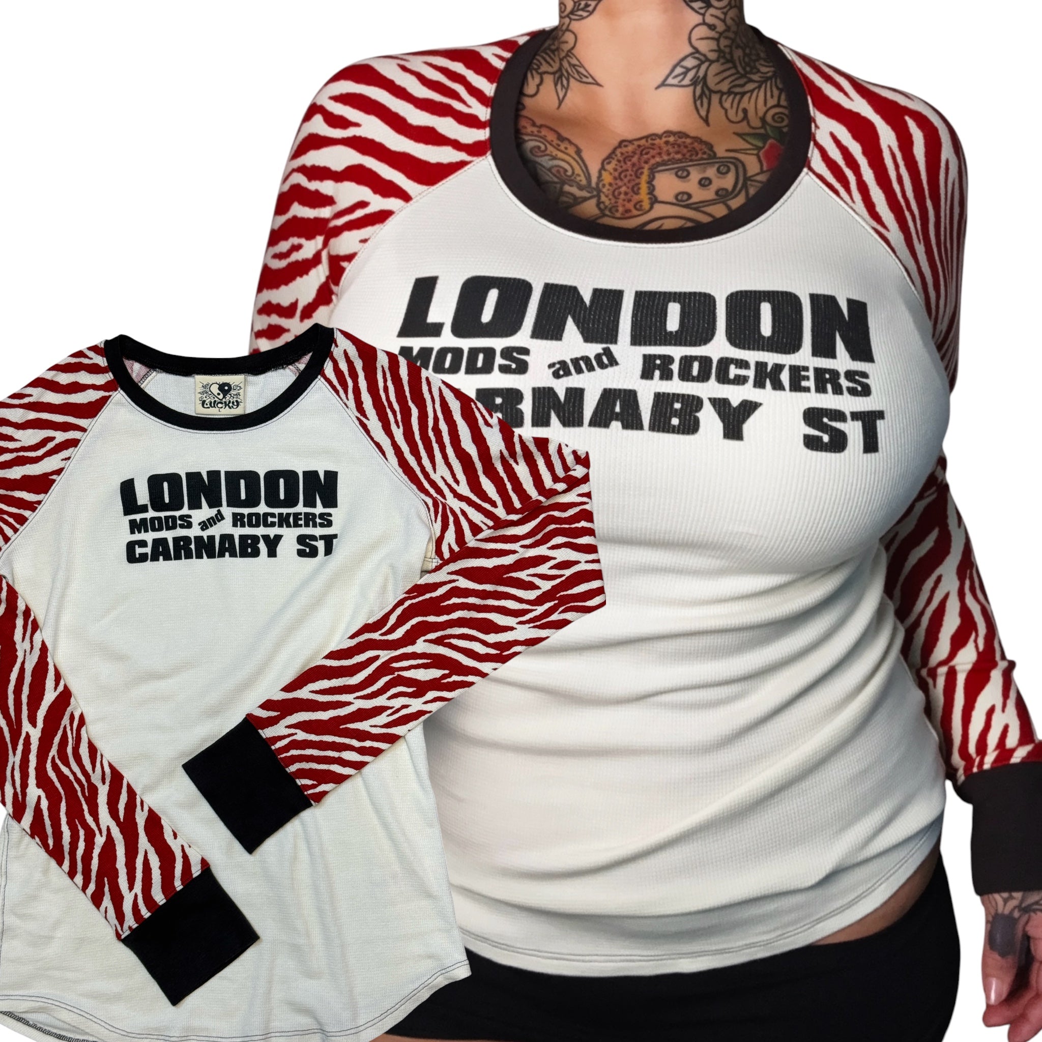 Lucky brand zebra thermal (L)