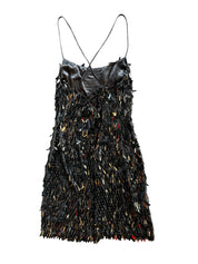 Black Sequin Dress (M)