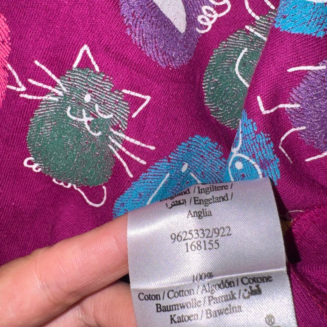 Euro Vintage Fingerprint Doodle Graphic Long Sleeve (XS/S)