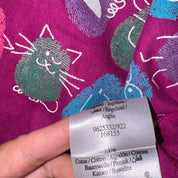 Euro Vintage Fingerprint Doodle Graphic Long Sleeve (XS/S)