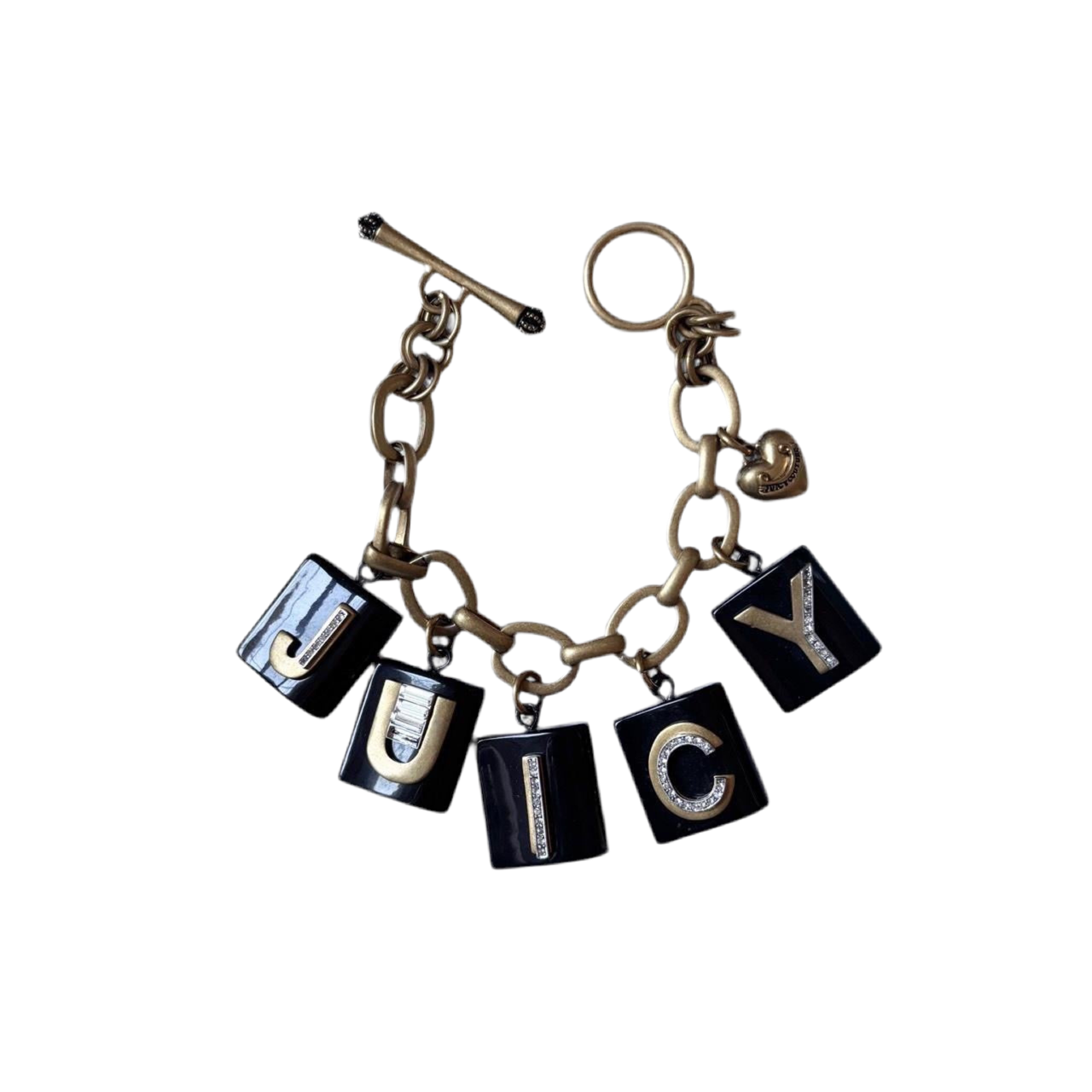 Juicy Couture Y2K Chunky Charm Bracelet