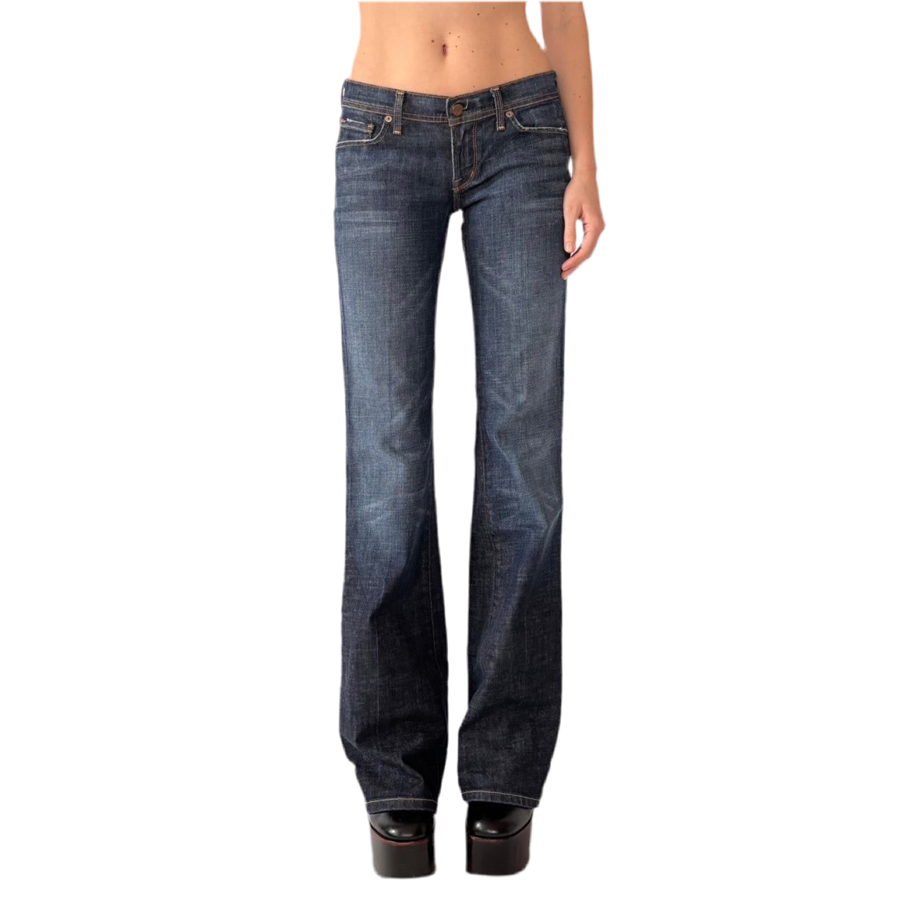 2000s Low Rise Flare Jeans (XS/S)
