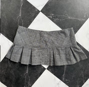 Charolette Russe Plaid Mini Skirt (S)