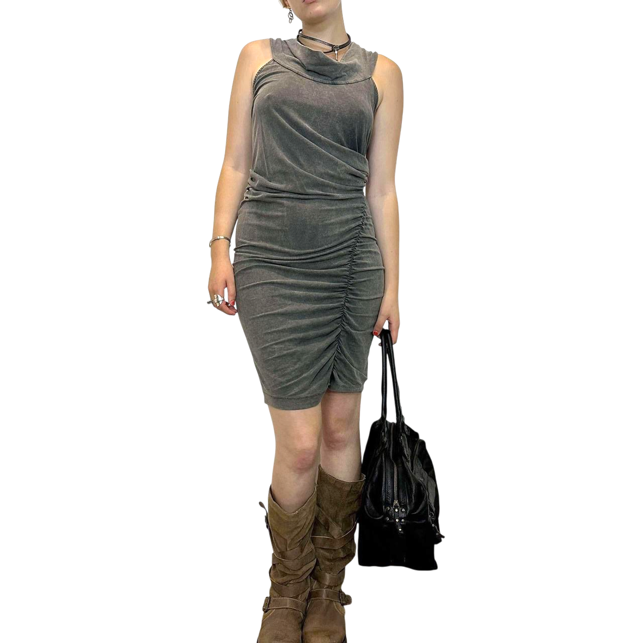 Vintage AllSaints Avant Garde Dress (S)