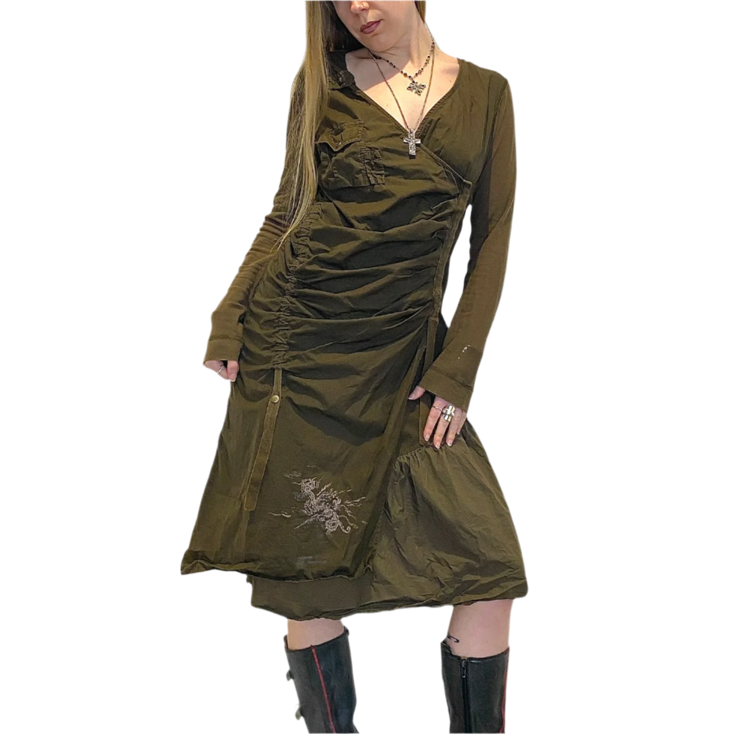 Vintage IKKS Archive Midi Dress (M)
