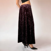 90s Deadstock Velvet Skirt (M)