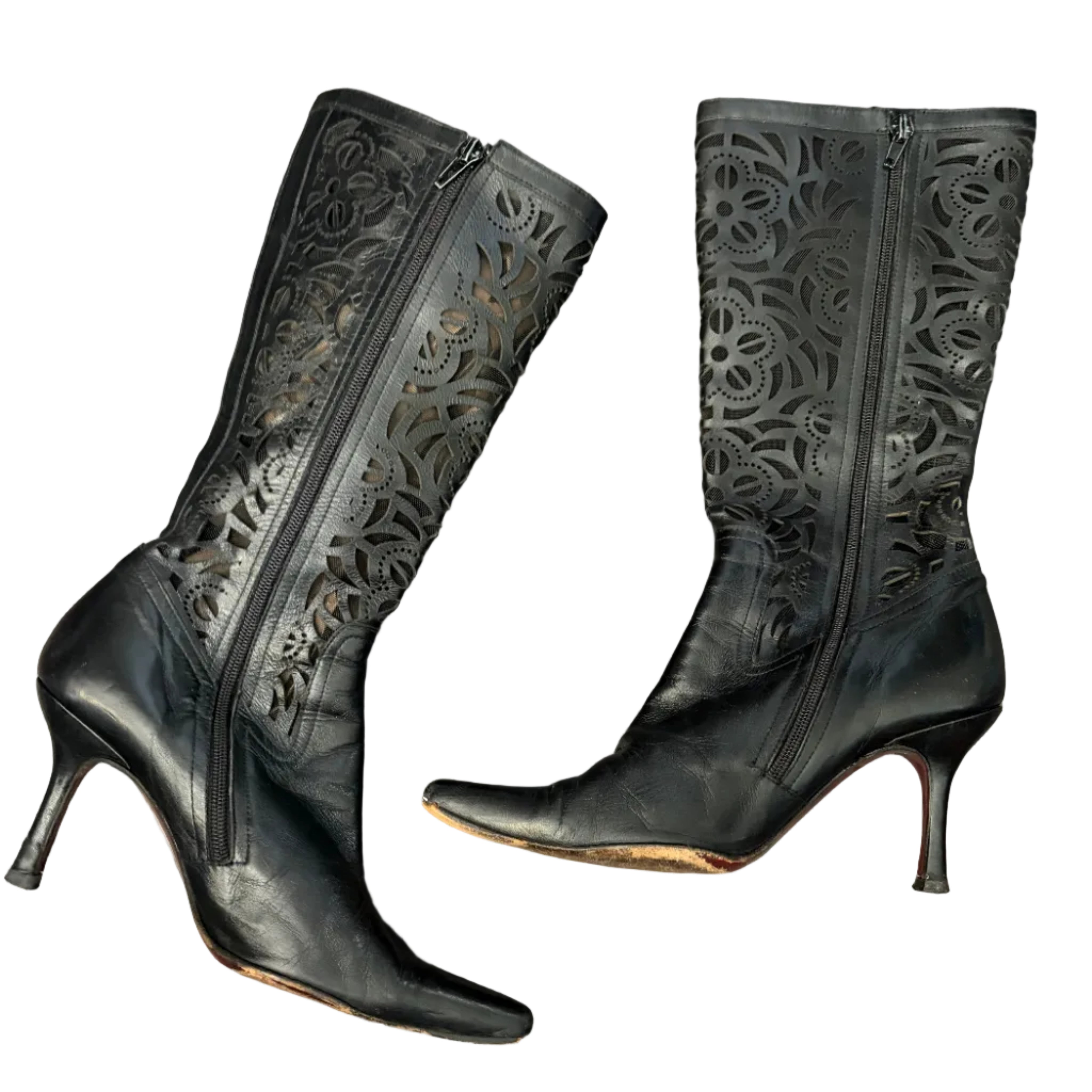 Leather Vintage Boots (7.)