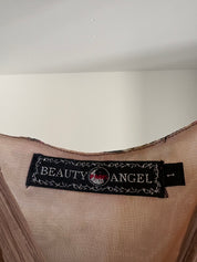 Vintage Euro Silk Dress (XS)