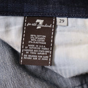 Y2K 7 FOR ALL MANKIND Low Rise Wide Leg Jeans (M)