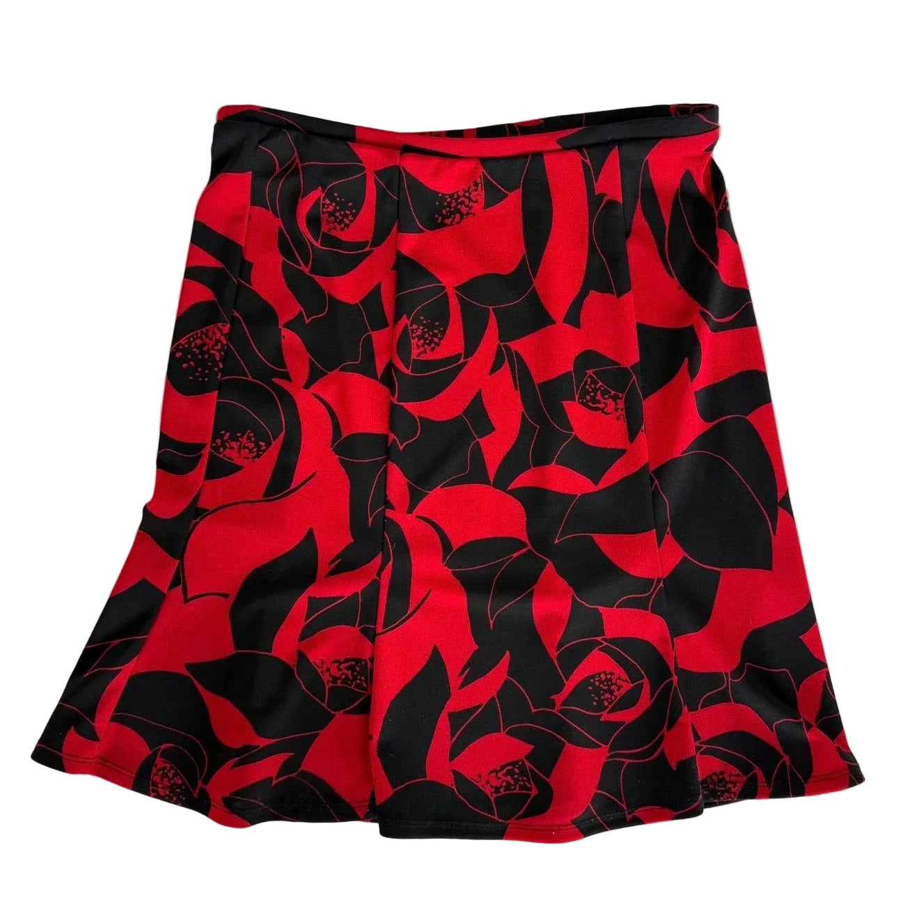 Romantic Floral Midi Skirt (XS)