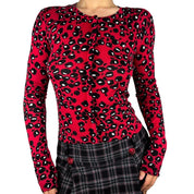 Diane von Furstenburg Leopard Cardigan (L)