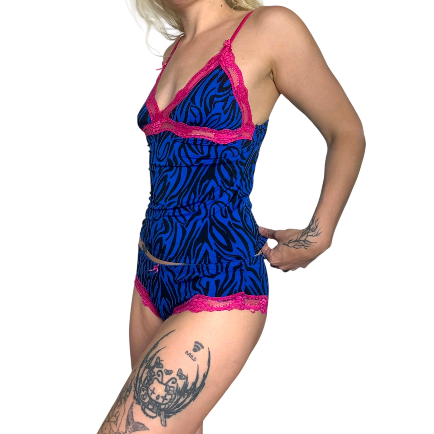 Y2K Cami Lingerie Set (S/M)